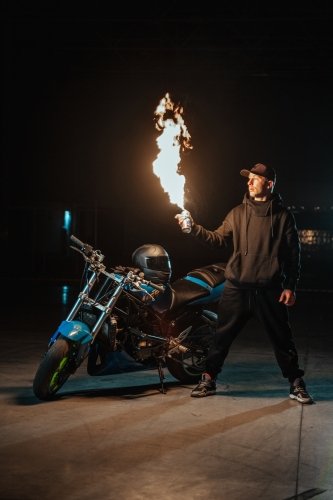 Stuntman Moto Show - AlexKidsTV 