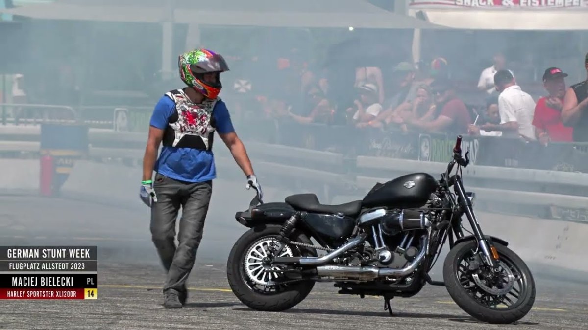 Great Harley Stunts